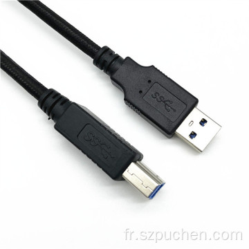 Câble USB imprimante AB Câble d&#39;imprimante à grande vitesse